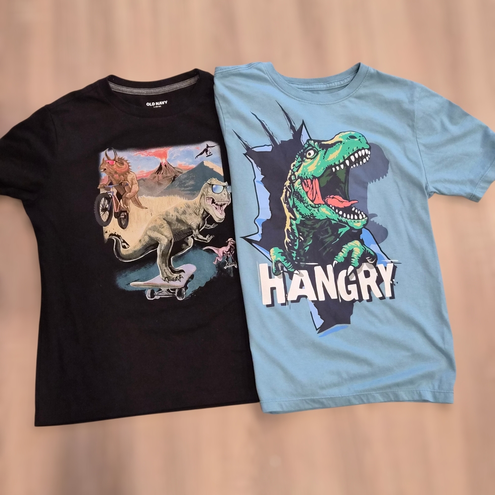 Kids Graphic T-Shirts - Multi-Color Pack Boys Size 10/12 Youth Kids Large - Picture 3 of 4